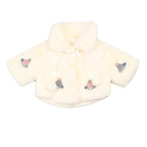 Unknown Brand Girls White Jacket size: *12-18 Months
